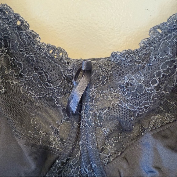 Pour Moi Full Figure Lace Underwire Bra in Gray - Picture 4 of 8